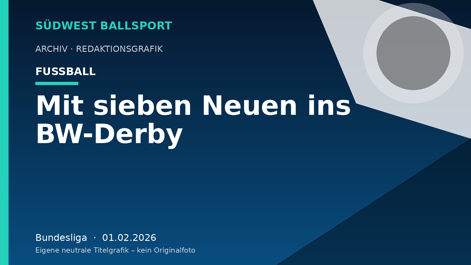 Mit sieben Neuen ins BW-Derby – Südwest Ballsport