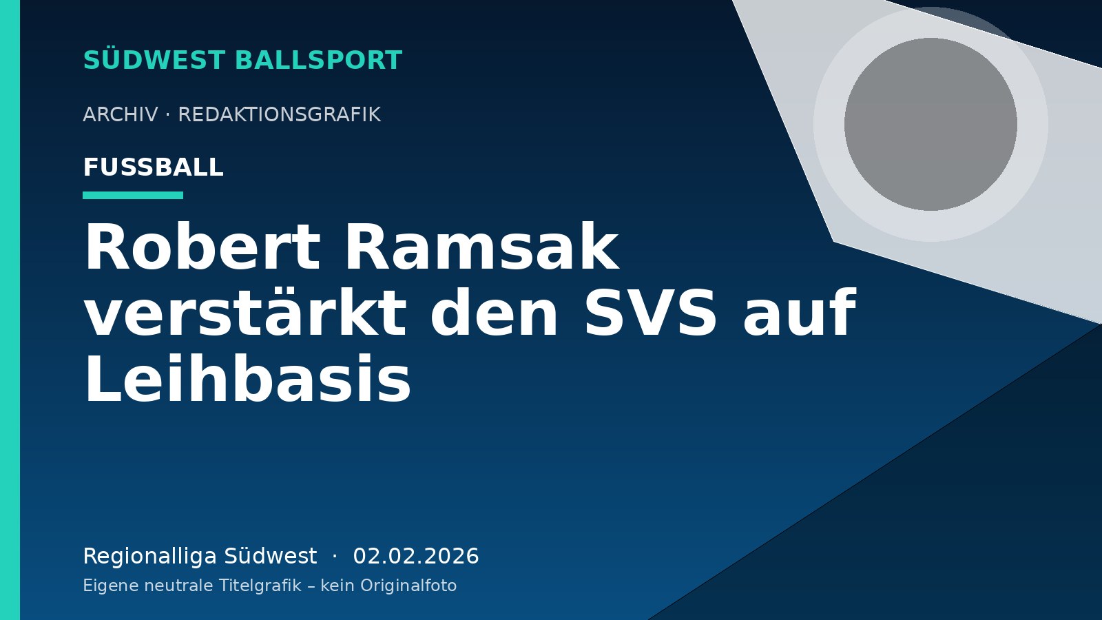 Robert Ramsak verstärkt den SVS auf Leihbasis – Südwest Ballsport