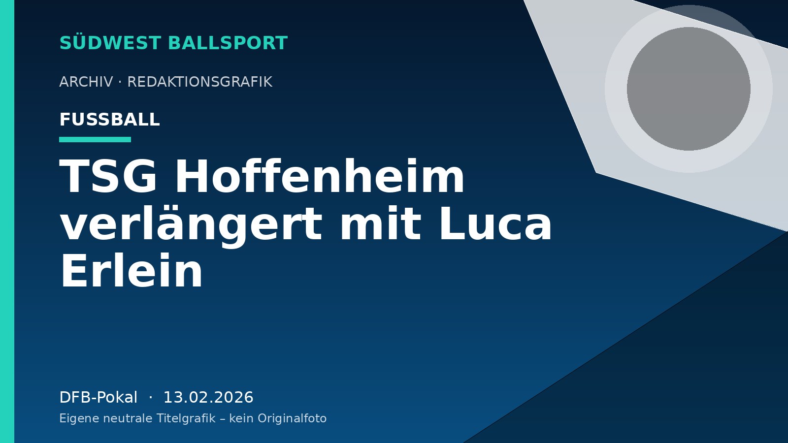 TSG Hoffenheim verlängert mit Luca Erlein – Südwest Ballsport