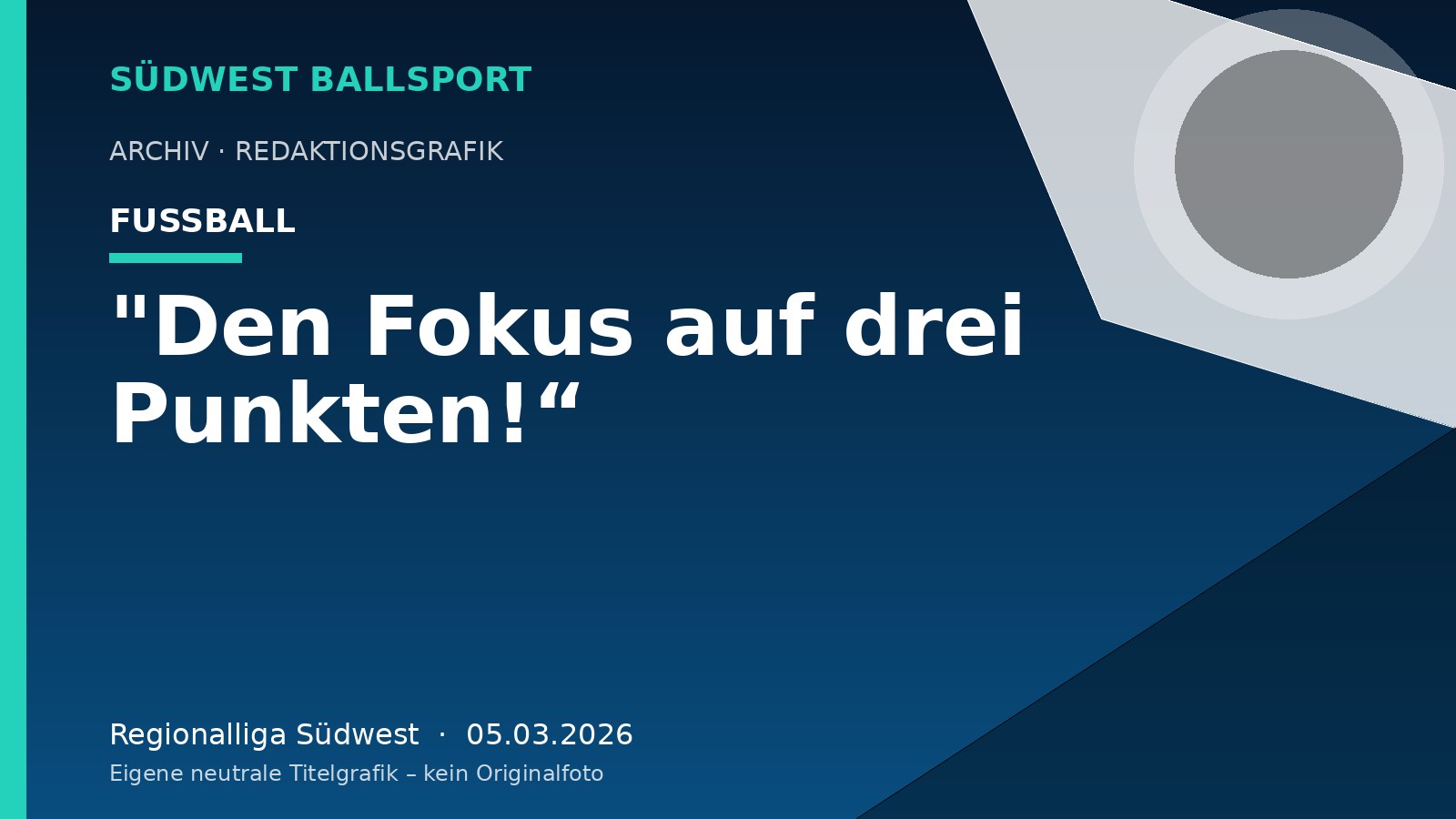 "Den Fokus auf drei Punkten!“ – Südwest Ballsport