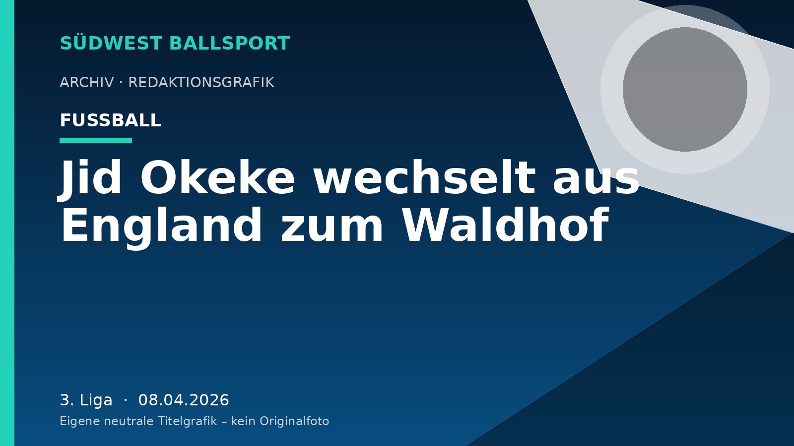 Jid Okeke wechselt aus England zum Waldhof Jid Okeke wechselt aus England zum Waldhof – Südwest Ballsport