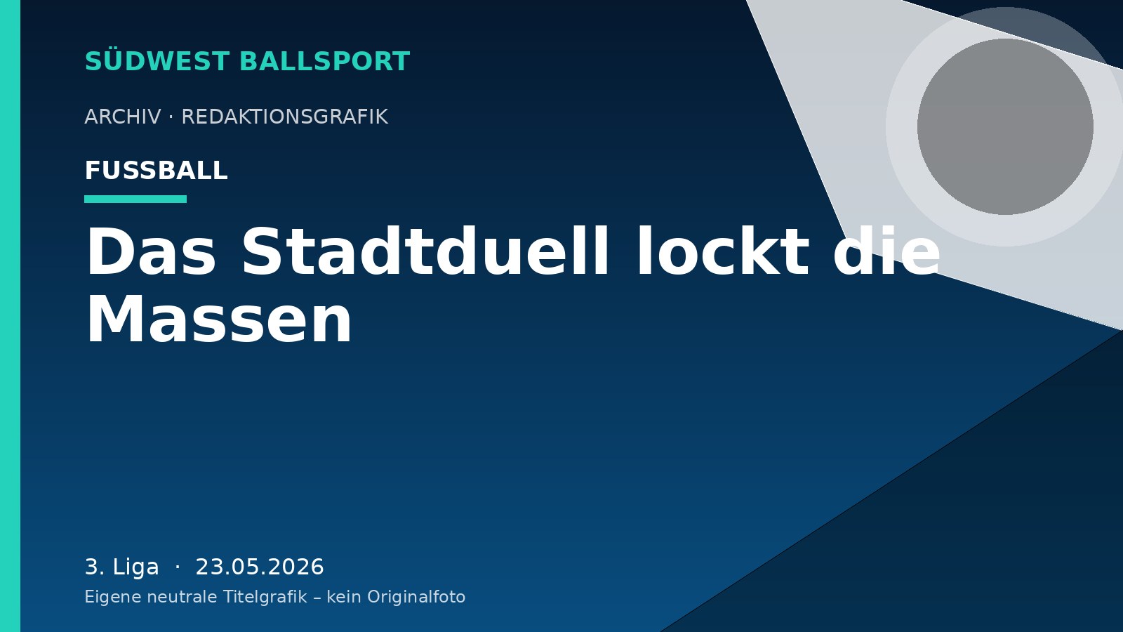 Das Stadtduell lockt die Massen Das Stadtduell lockt die Massen – Südwest Ballsport