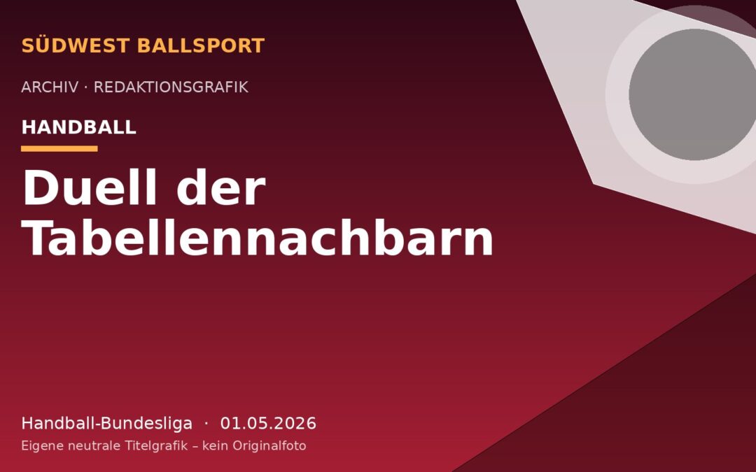 Duell der Tabellennachbarn
