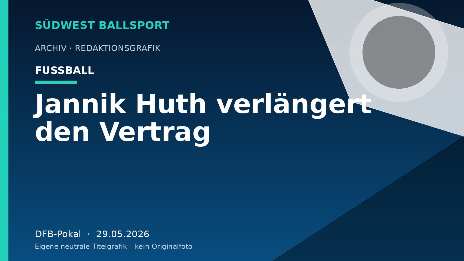 Jannik Huth verlängert den Vertrag – Südwest Ballsport