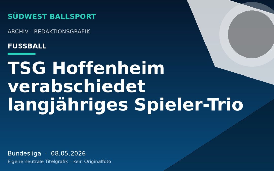 TSG Hoffenheim verabschiedet langjähriges Spieler-Trio