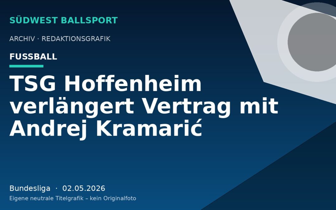 TSG Hoffenheim verlängert Vertrag mit Andrej Kramarić