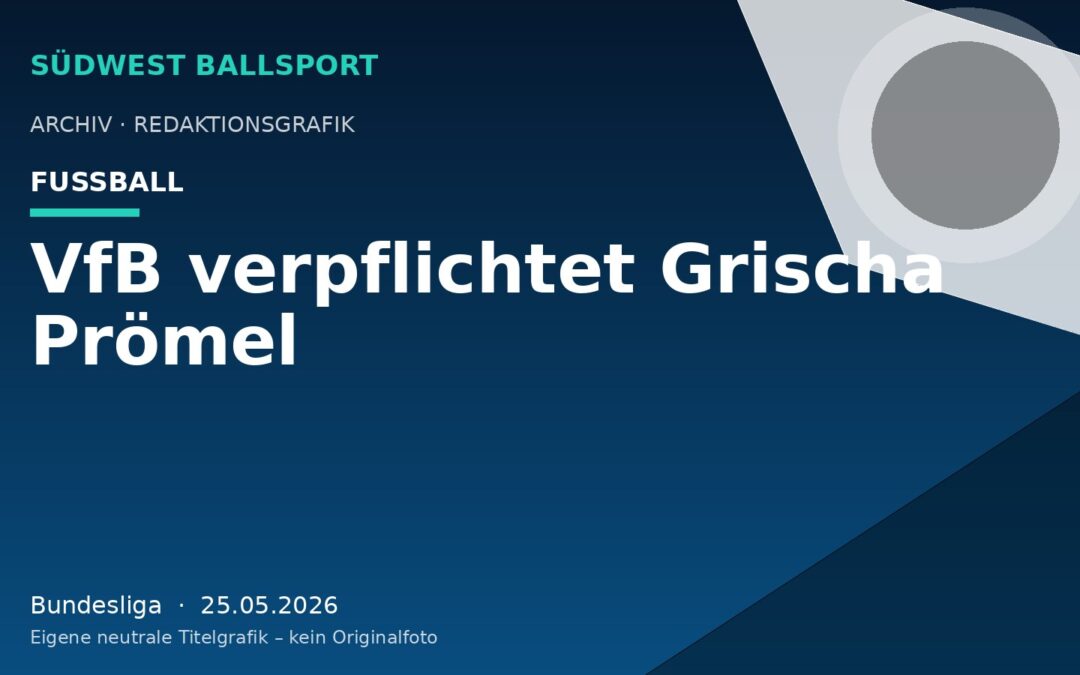 VfB verpflichtet Grischa Prömel