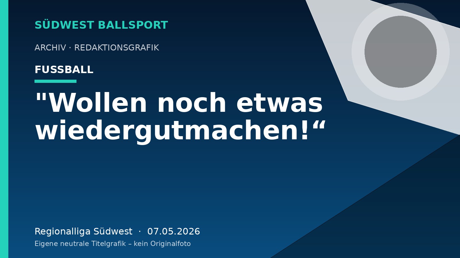 "Wollen noch etwas wiedergutmachen!“ – Südwest Ballsport