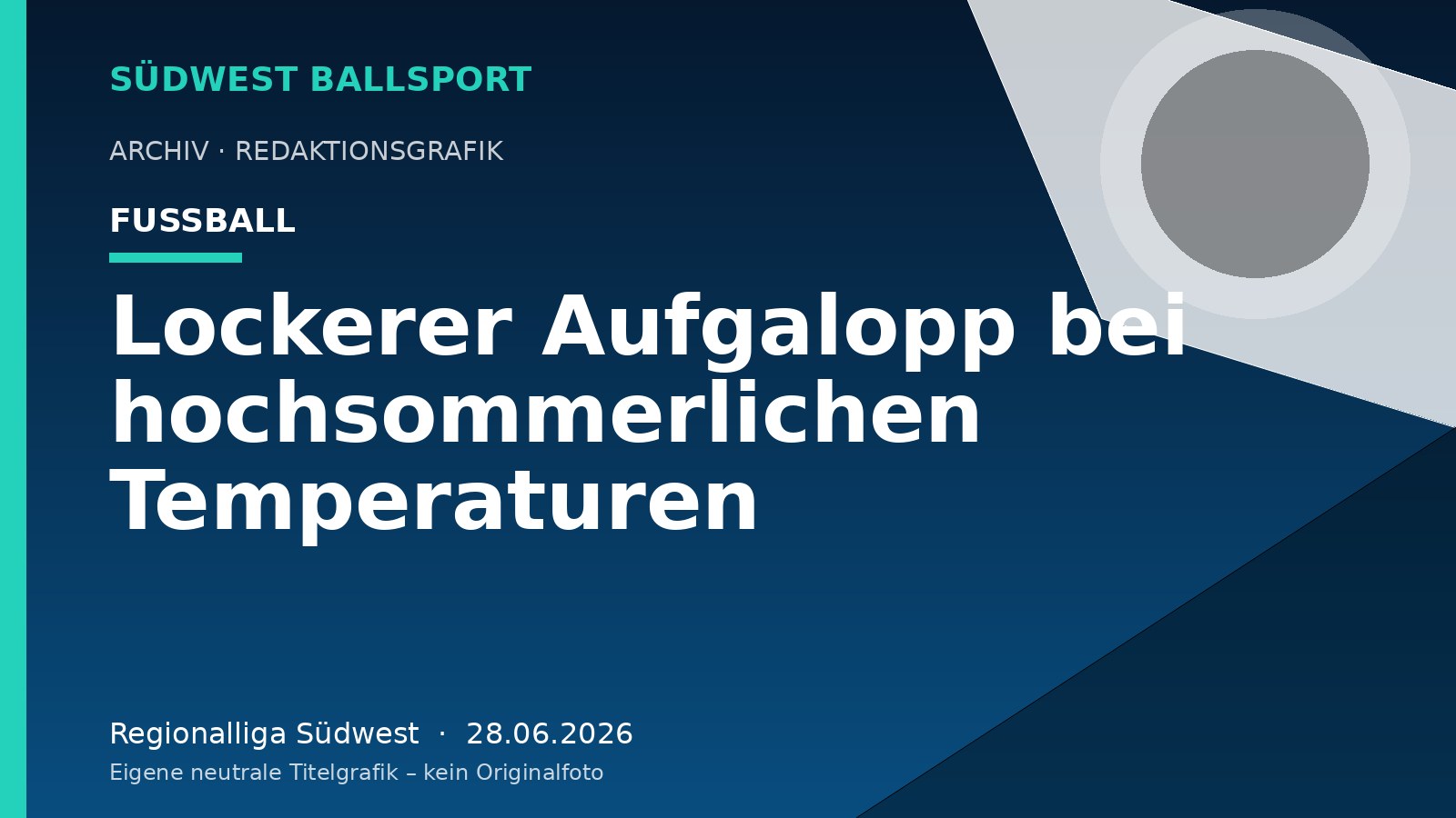 Lockerer Aufgalopp bei hochsommerlichen Temperaturen – Südwest Ballsport