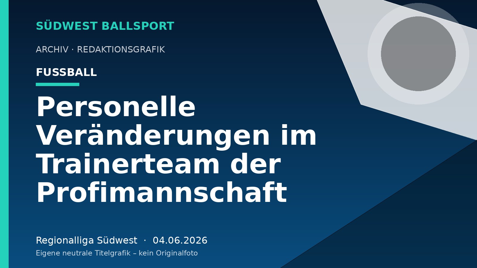 Personelle Veränderungen im Trainerteam der Profimannschaft – Südwest Ballsport