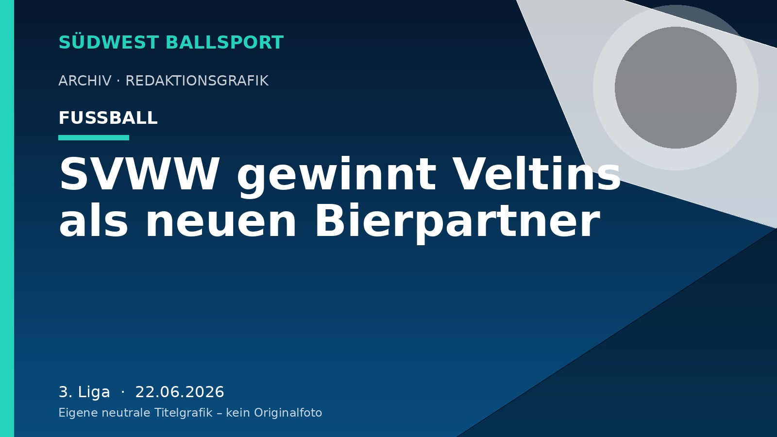 SVWW gewinnt Veltins als neuen Bierpartner – Südwest Ballsport