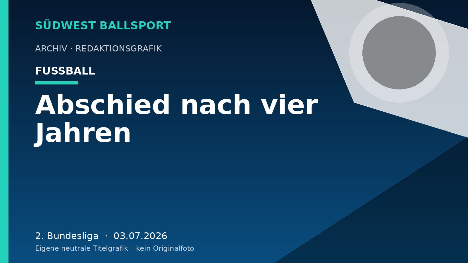 Abschied nach vier Jahren Abschied nach vier Jahren – Südwest Ballsport
