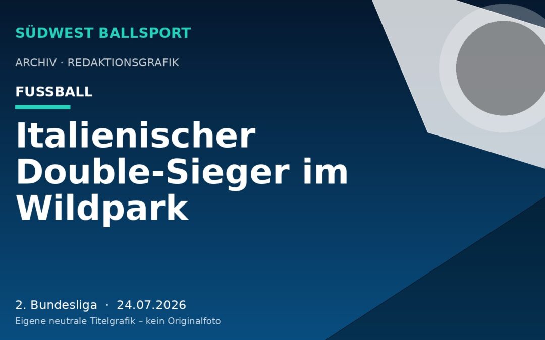Italienischer Double-Sieger im Wildpark