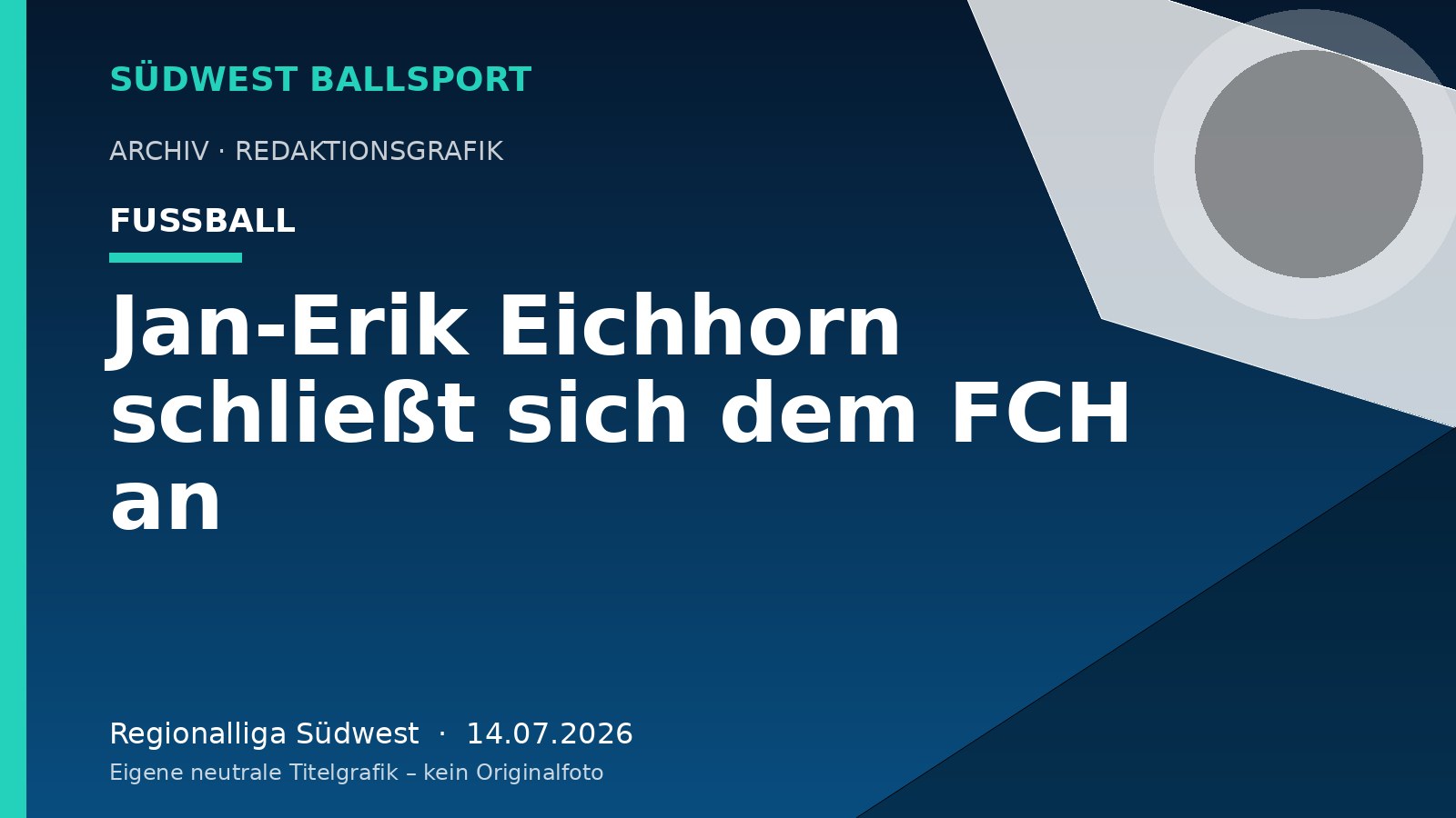 Jan-Erik Eichhorn schließt sich dem FCH an – Südwest Ballsport