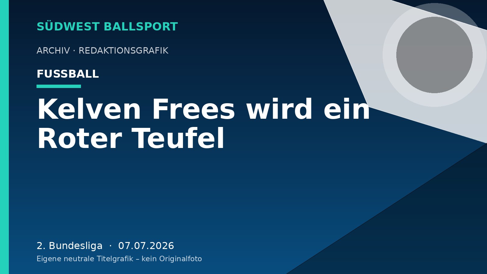 Kelven Frees wird ein Roter Teufel – Südwest Ballsport