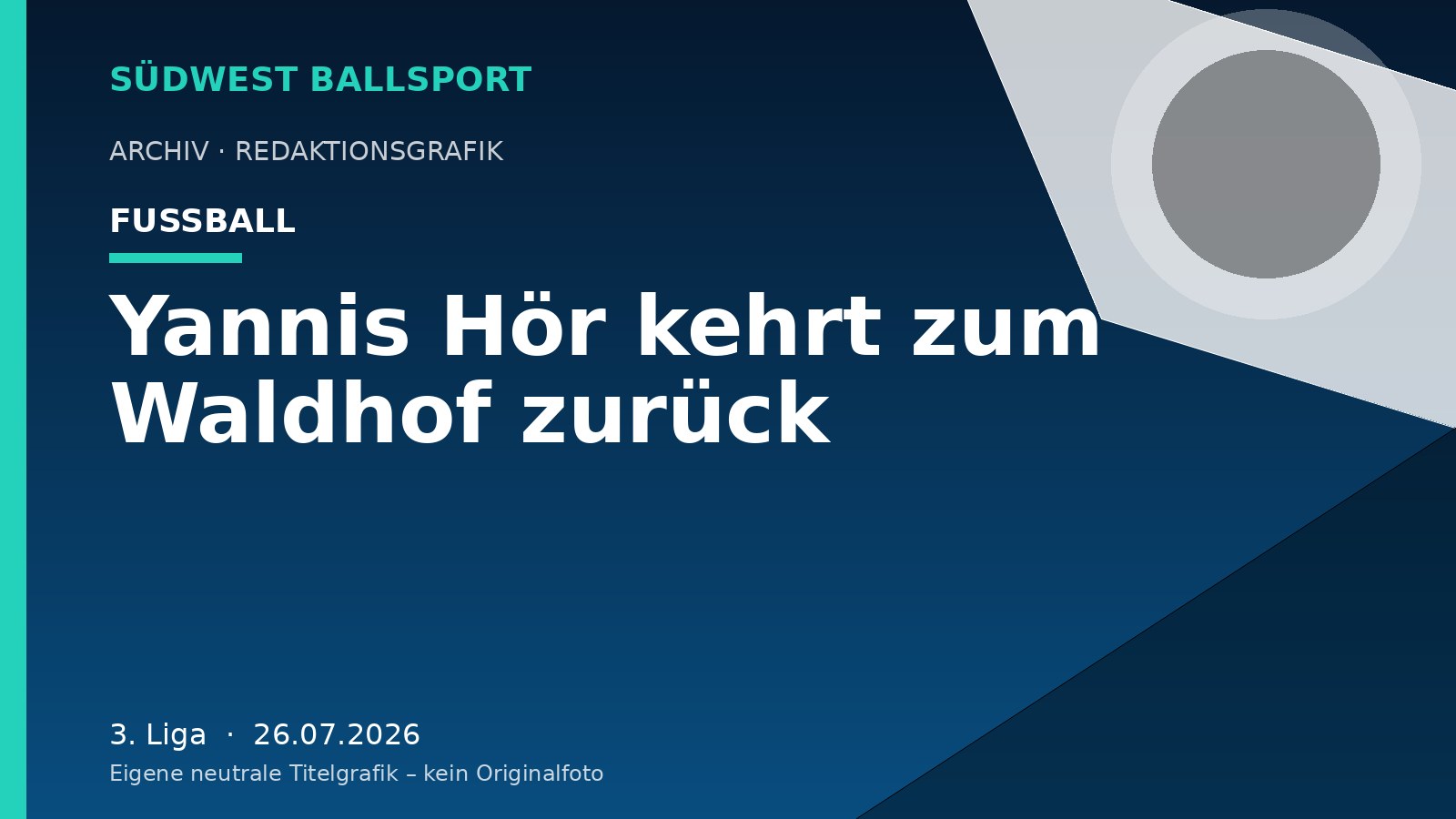 Yannis Hör kehrt zum Waldhof zurück – Südwest Ballsport