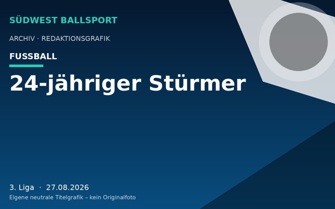 24-jähriger Stürmer