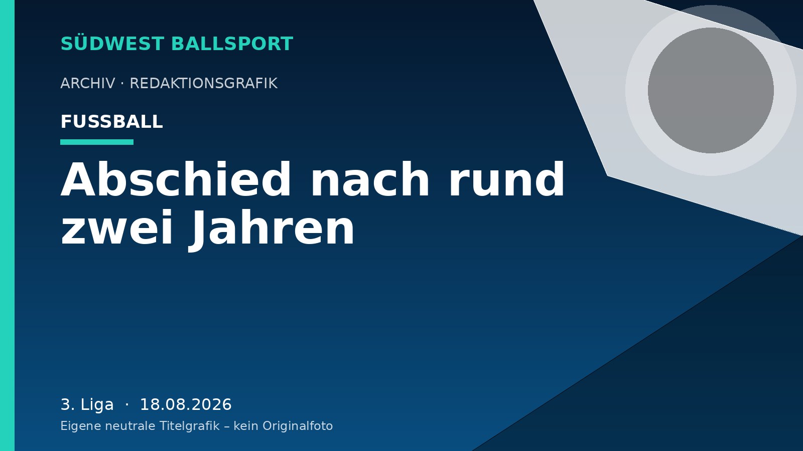 Abschied nach rund zwei Jahren – Südwest Ballsport