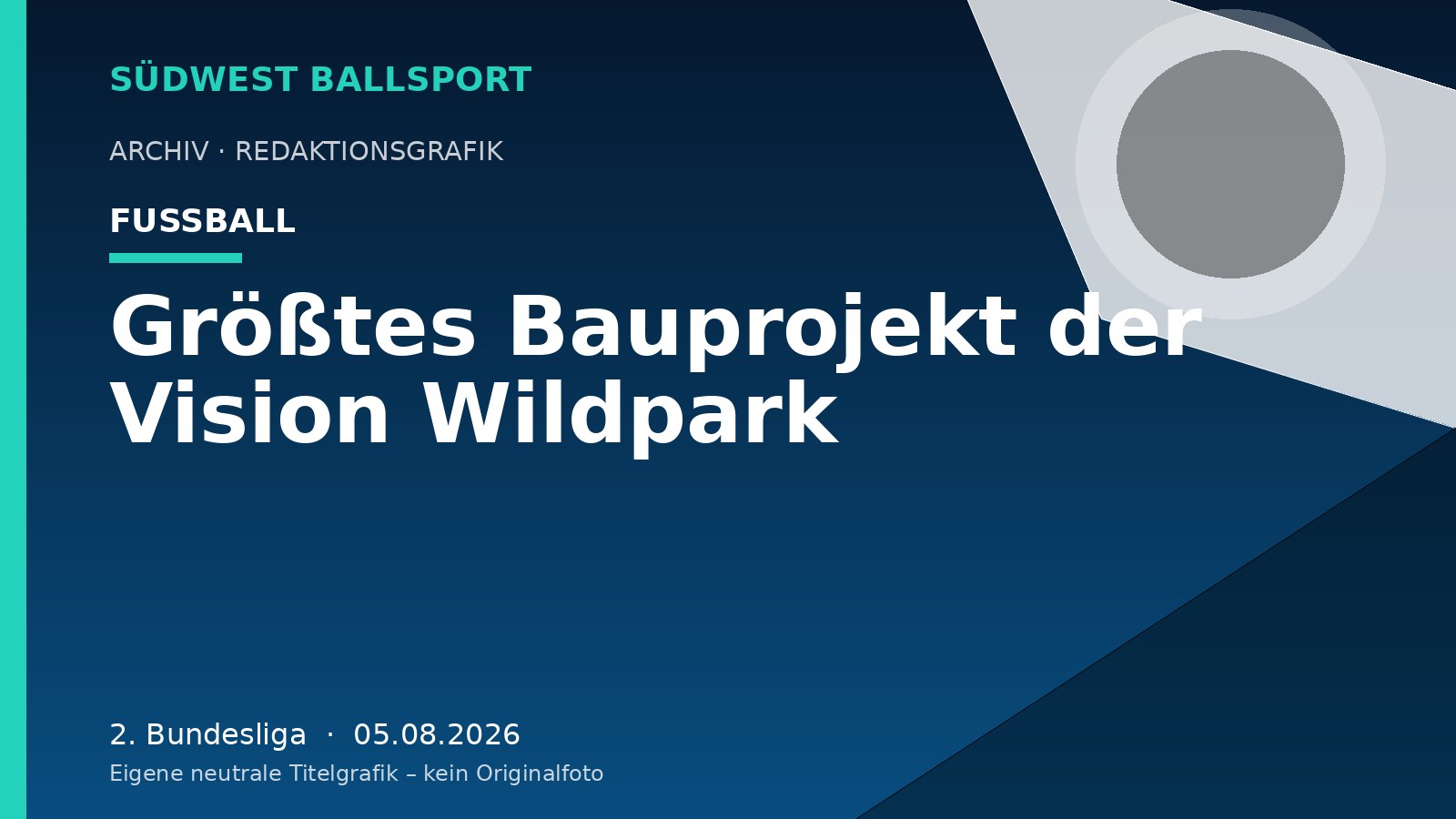 Größtes Bauprojekt der Vision Wildpark – Südwest Ballsport