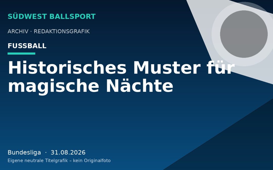 Historisches Muster für magische Nächte