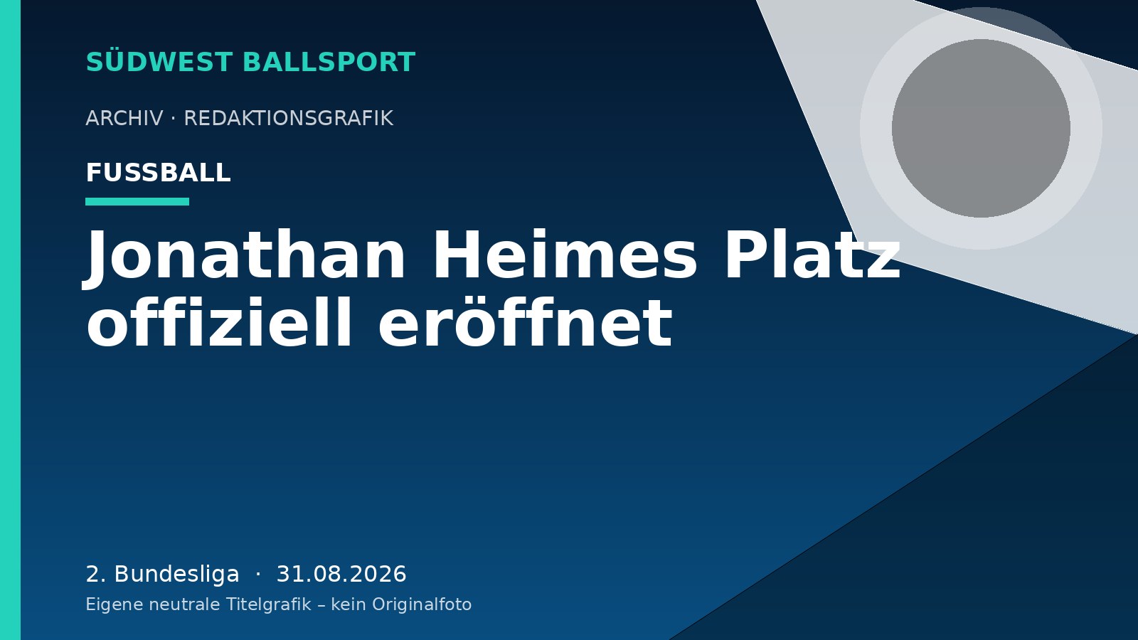 Jonathan Heimes Platz offiziell eröffnet – Südwest Ballsport