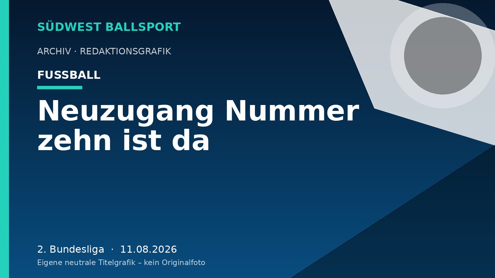 Neuzugang Nummer zehn ist da – Südwest Ballsport