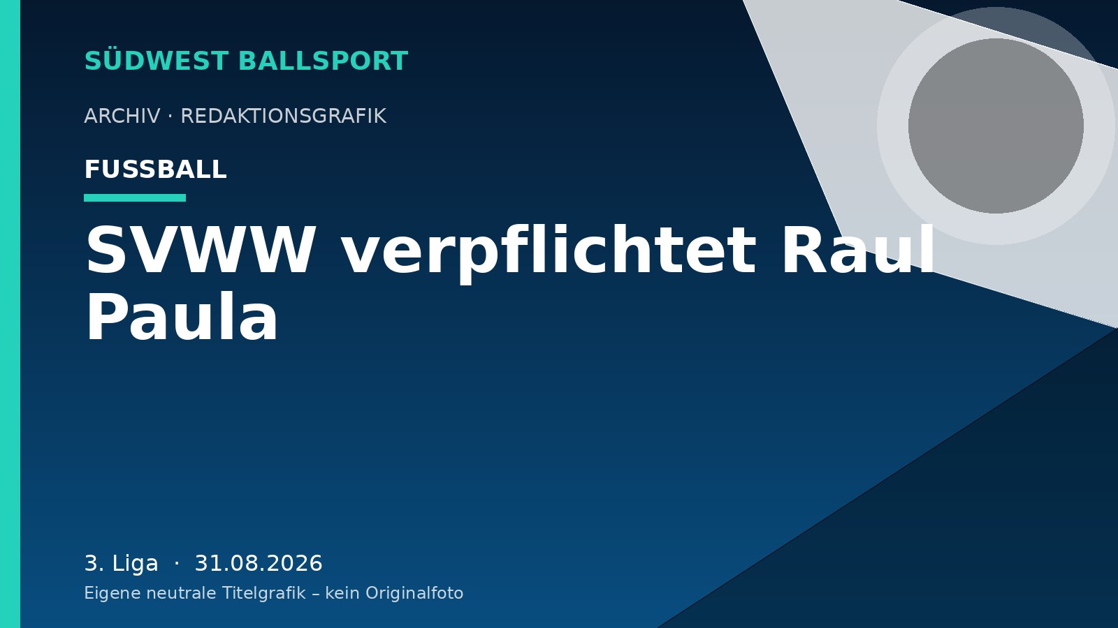 SVWW verpflichtet Raul Paula – Südwest Ballsport
