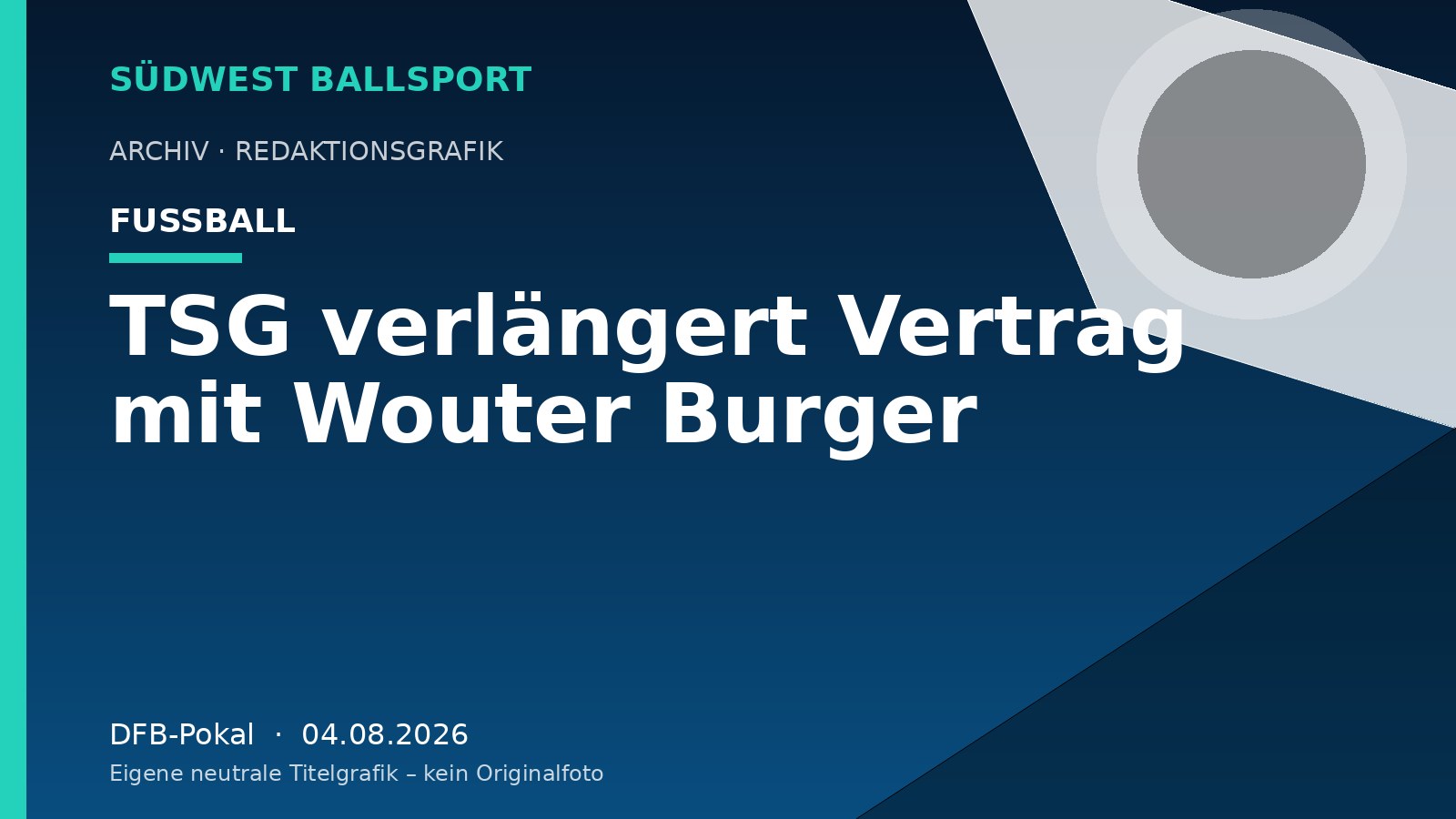 TSG verlängert Vertrag mit Wouter Burger – Südwest Ballsport
