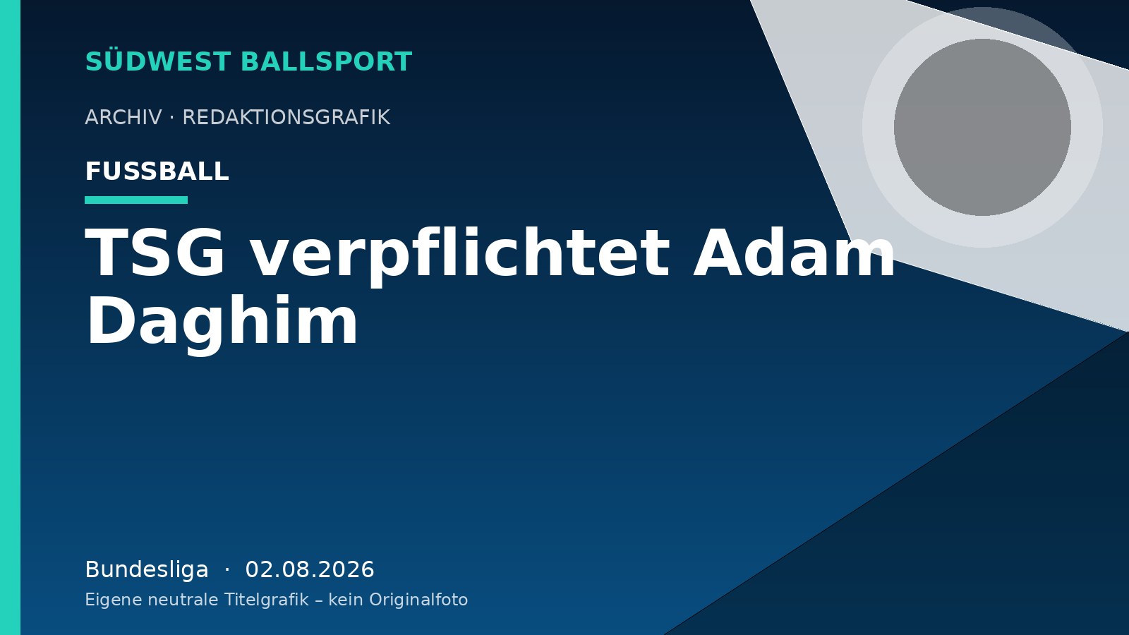 TSG verpflichtet Adam Daghim – Südwest Ballsport