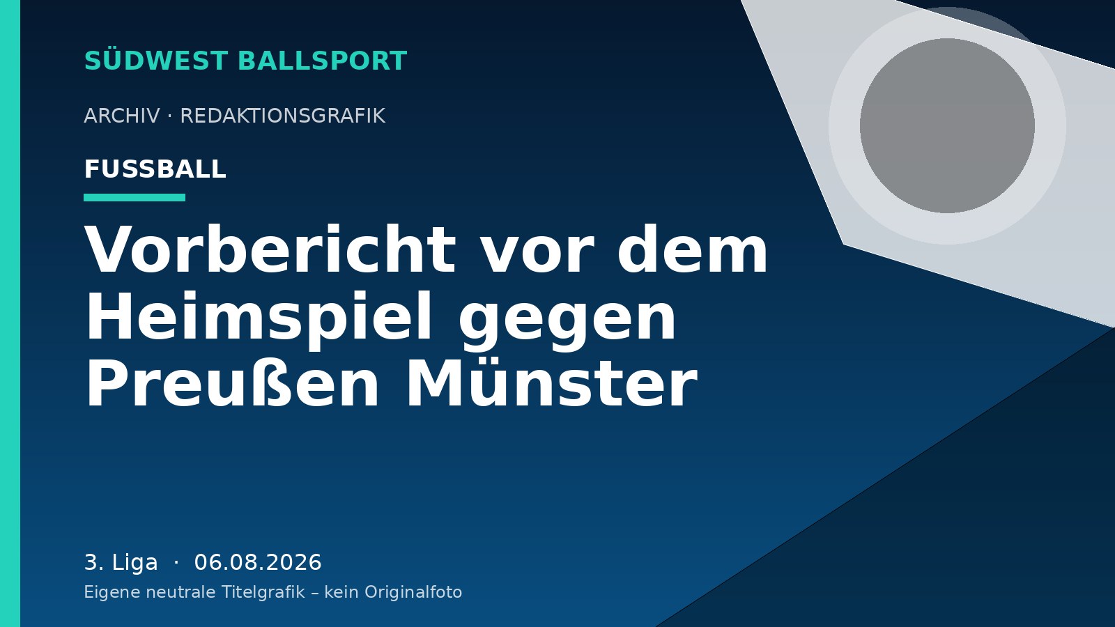 Vorbericht vor dem Heimspiel gegen Preußen Münster Vorbericht vor dem Heimspiel gegen Preußen Münster – Südwest Ballsport