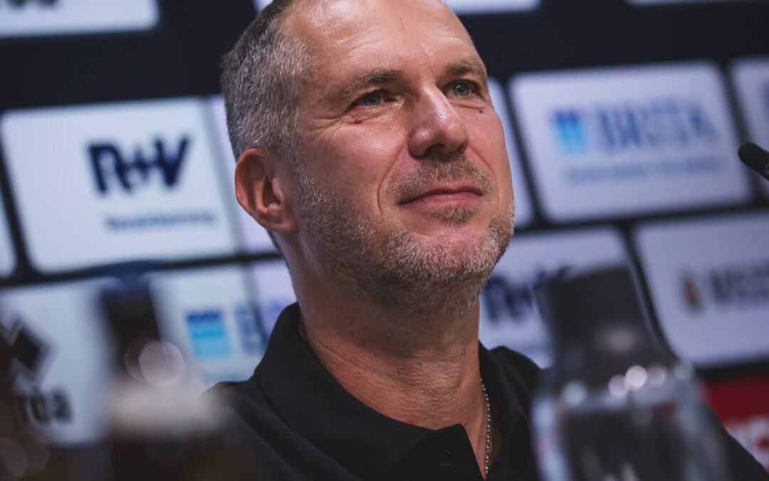 Die Pressekonferenz zur Vorstellung von Jochen Seitz