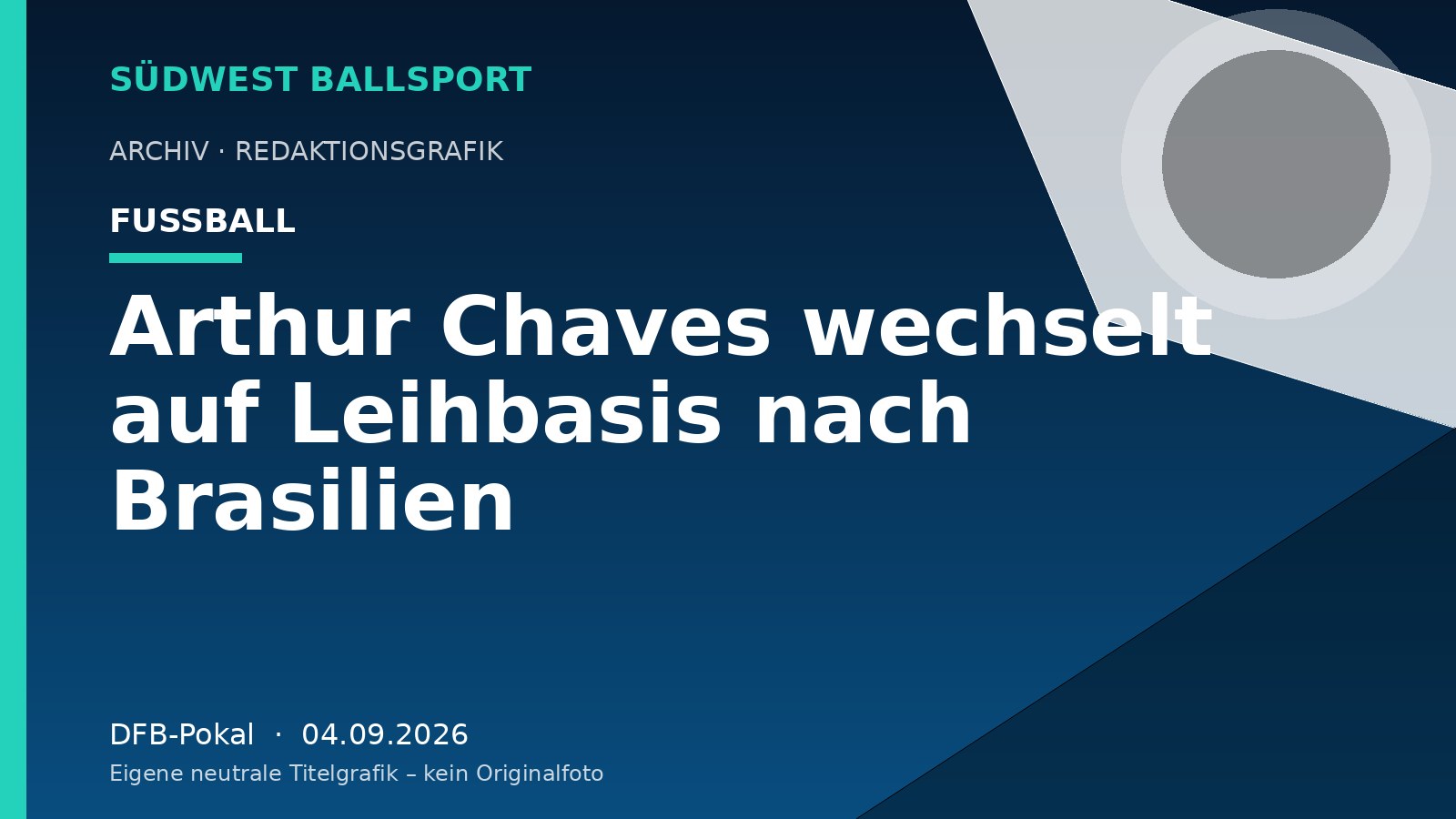 Arthur Chaves wechselt auf Leihbasis nach Brasilien – Südwest Ballsport