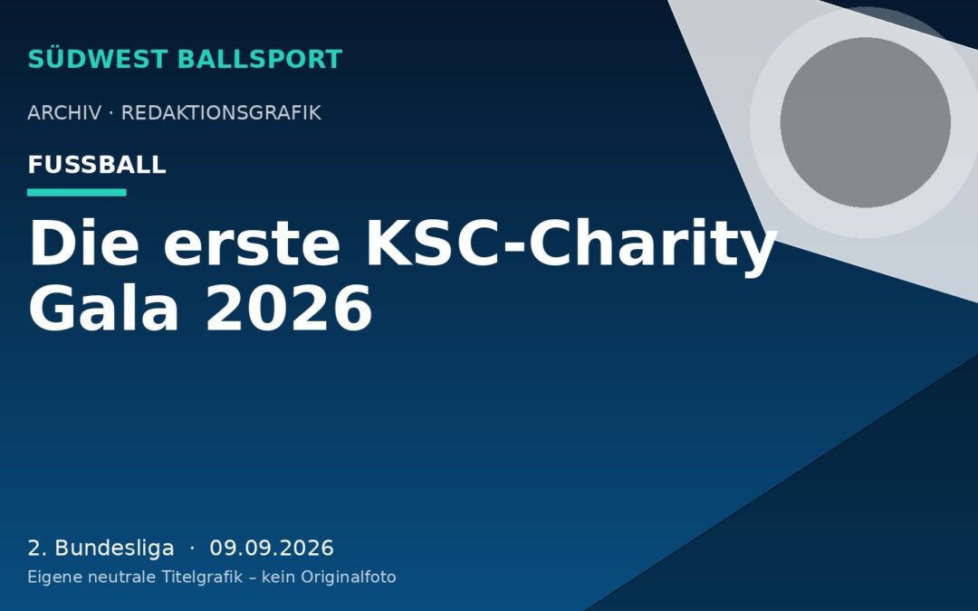 Die erste KSC-Charity Gala 2026