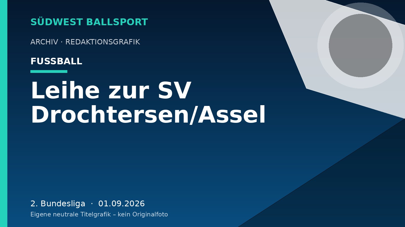 Leihe zur SV Drochtersen/Assel Leihe zur SV Drochtersen/Assel – Südwest Ballsport