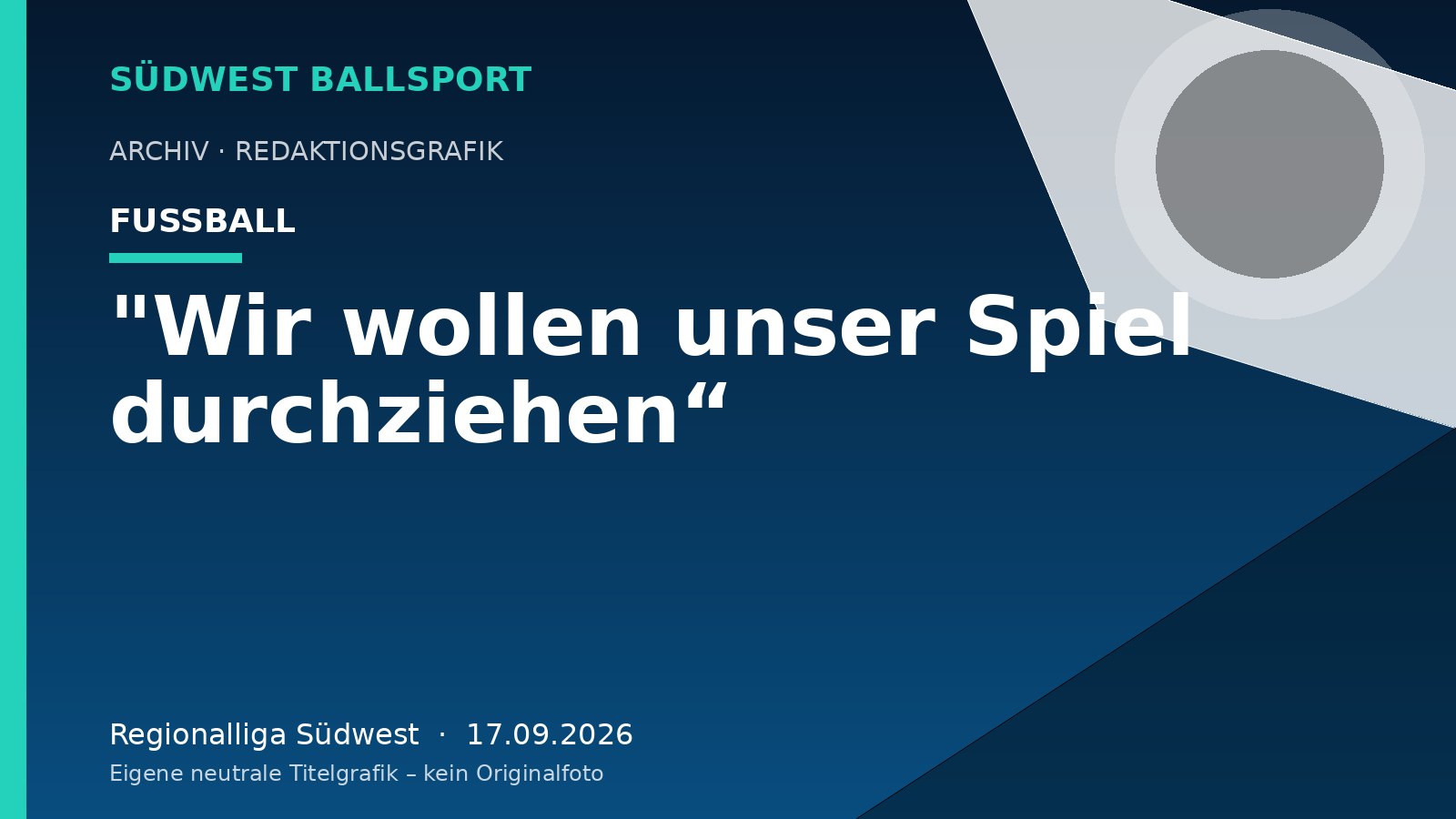 "Wir wollen unser Spiel durchziehen“ – Südwest Ballsport