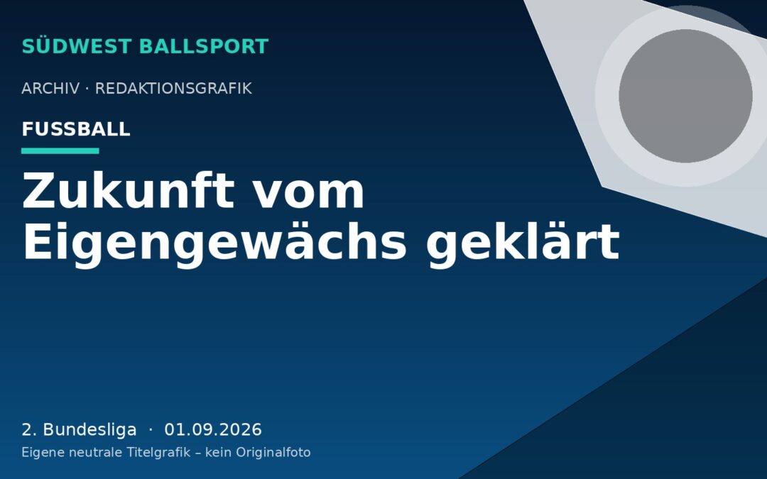 Zukunft vom Eigengewächs geklärt